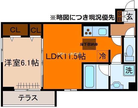 casa seresaの物件間取画像